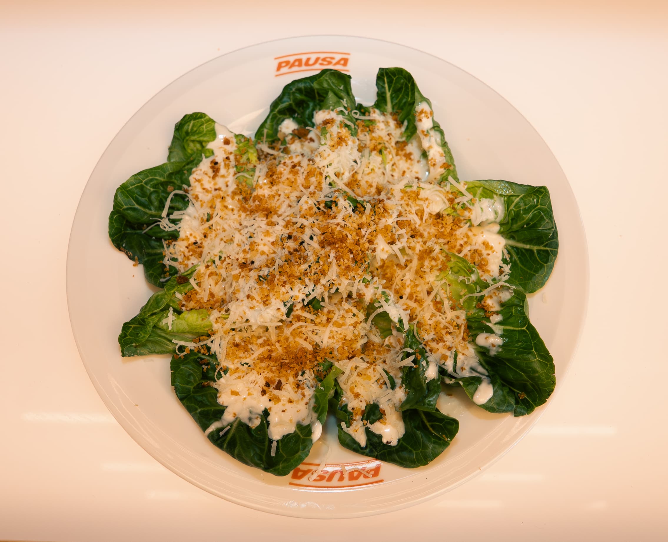 caesar salad, pausa nyc, food photography