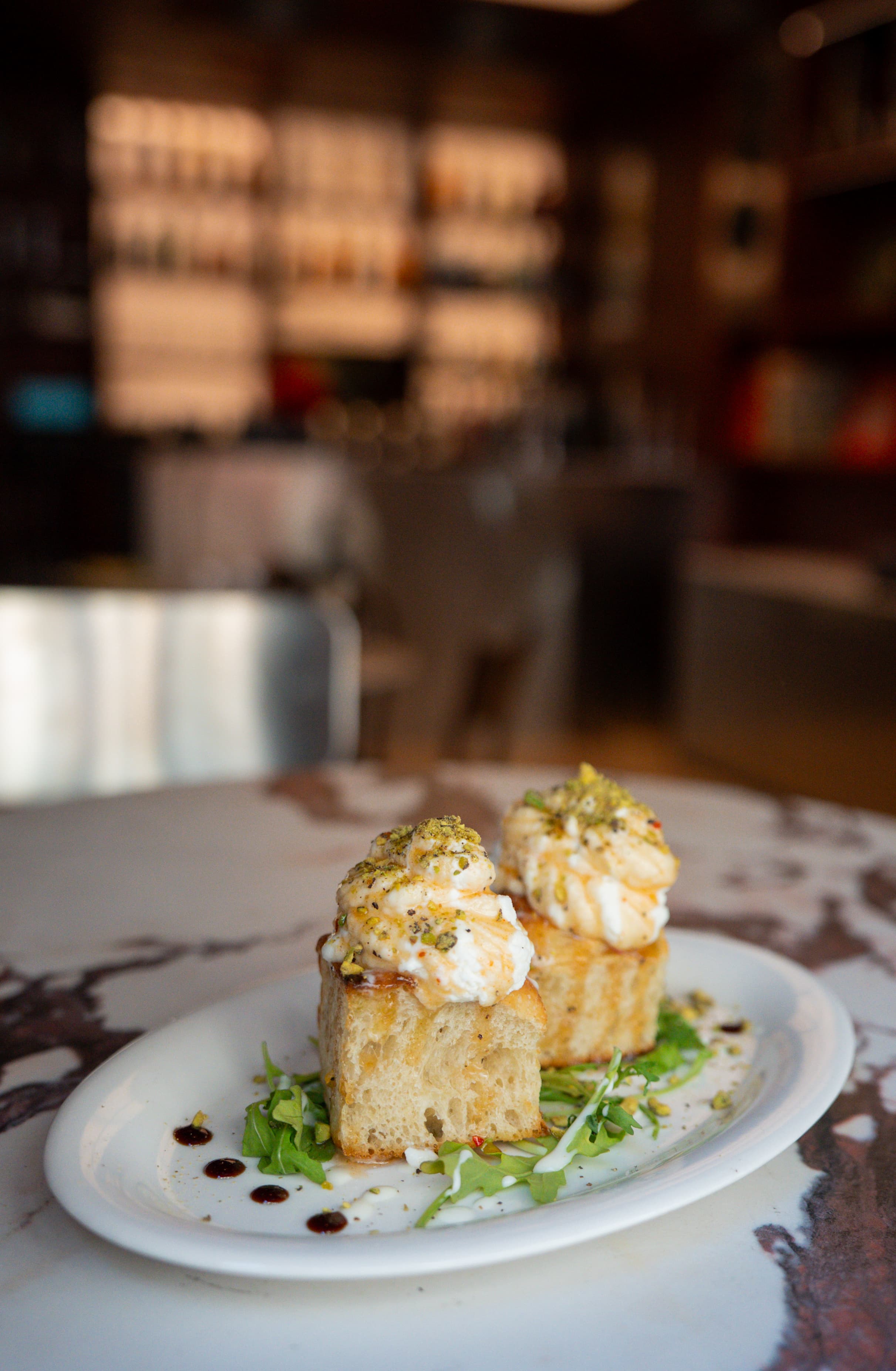 focaccia, ricotta, pausa nyc, food photography