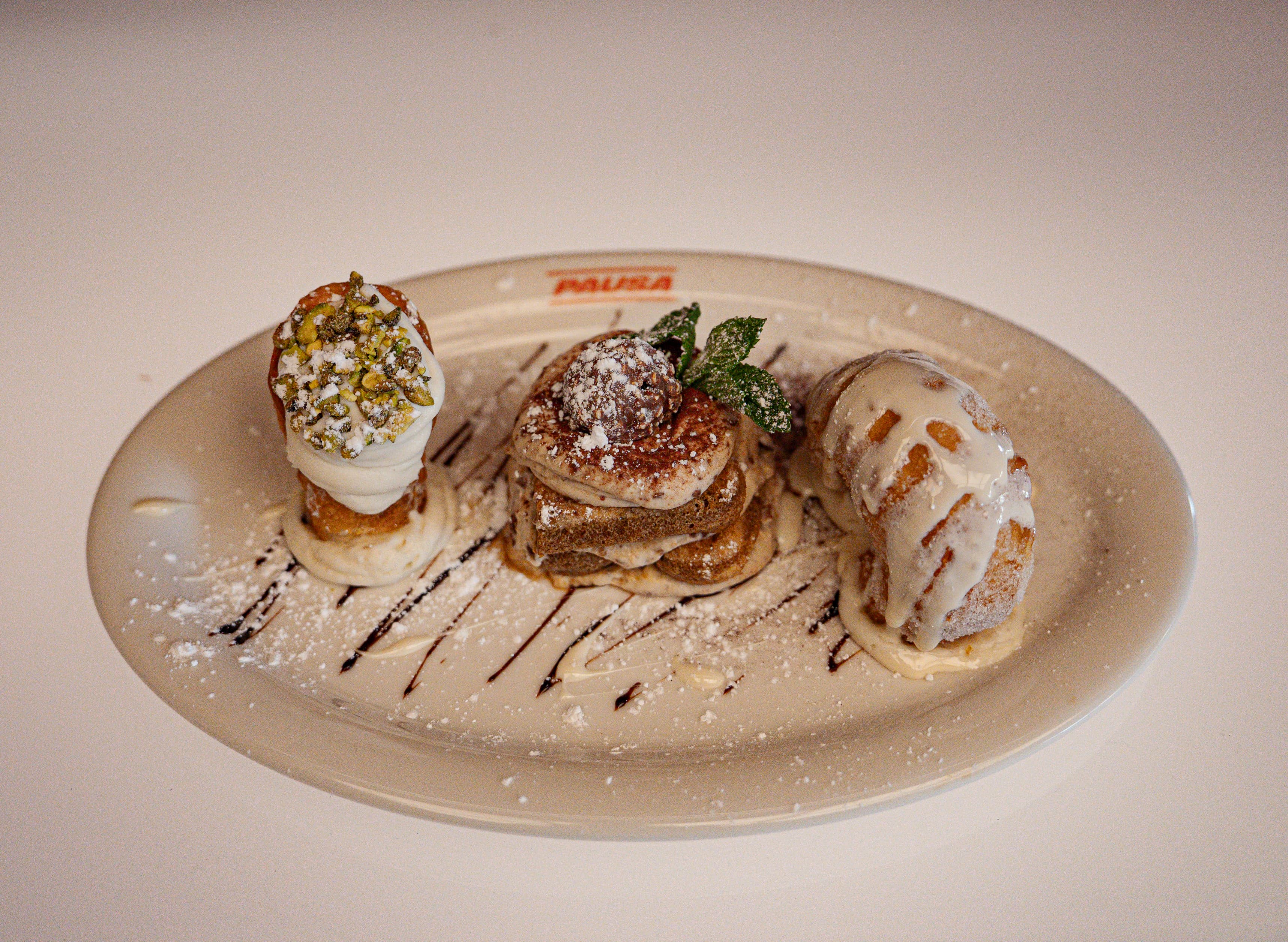 dessert trio, pausa nyc, food photography